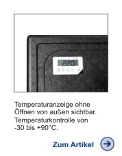 Thermobehlter Deckel mit Thermometer