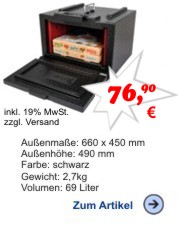 Thermobox Gastronorm 1/1 217mm