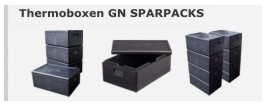 Thermoboxen Gastronorm Sparpacks