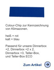 Colour-Chip blau