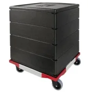 Thermobox-Set Hochzeitstorte XL, 52 x 52 cm inkl. Kühlaufsatz und Kühlakku