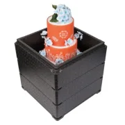Rahmen für Thermobox-Set Hochzeitstorte 35 x 35 cm