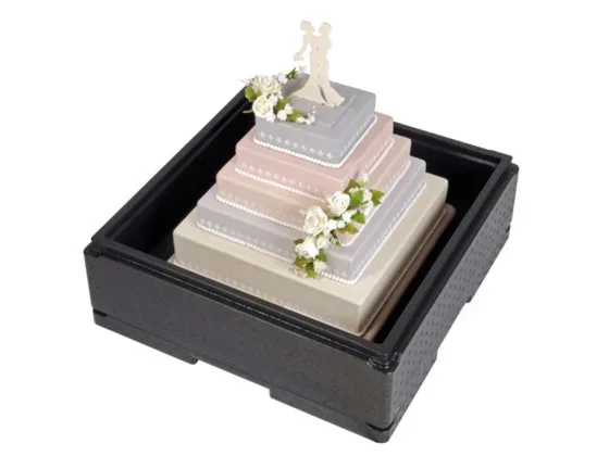 Rahmen für Thermobox-Set Hochzeitstorte XL 52 x 52 cm