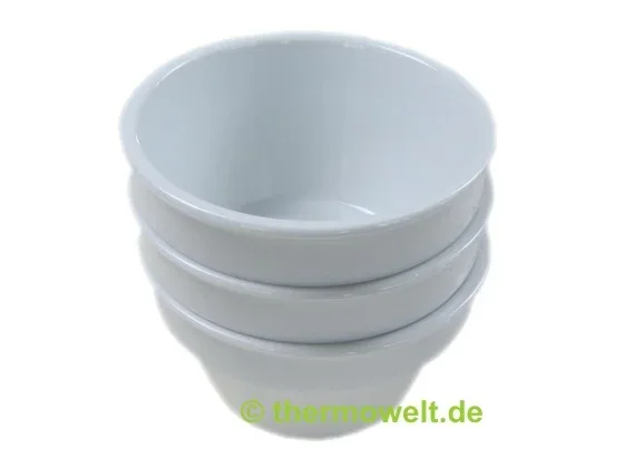 6 x Porzellan-Beilagenschale 115mm Ø