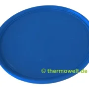 Silikondeckel für Porzellan-Menüteller rund