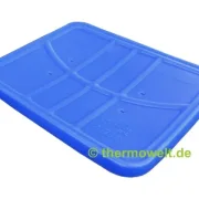 5 x Silikondeckel rechteckig für Menüteller tief