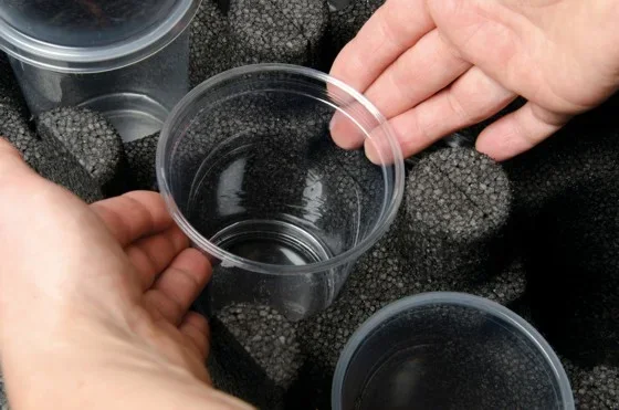 "Drinks To Go" Bechereinsatz für GN-Thermoboxen