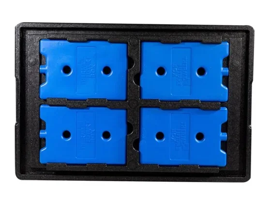 Kühldeckel mit 4 Akkus