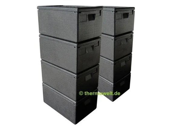 28 x Thermobox 1/1 Gastronorm 257mm