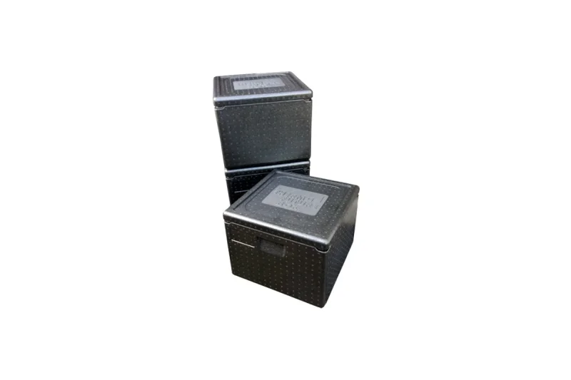 3 x Pizzabox 265mm, schwarz