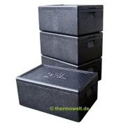 3 x Thermobox 1/1 Gastronorm 217mm