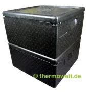 3 x Pizzabox Family 197mm, schwarz