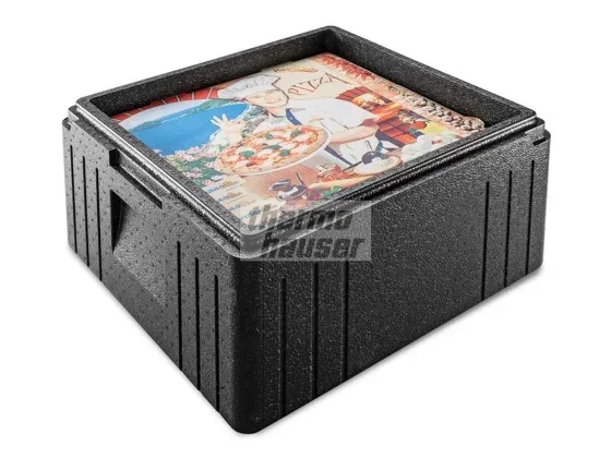 8 x Pizzabox 175mm, Budget Eco Line, schwarz
