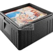 8 x Pizzabox 175mm, Budget Eco Line, schwarz