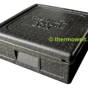 6 x Pizzabox 100mm, schwarz