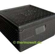 4 x Pizzabox 175mm, schwarz