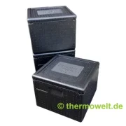 3 x Pizzabox 265mm, schwarz