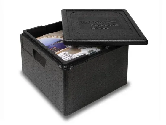 3 x Pizzabox 265mm, schwarz