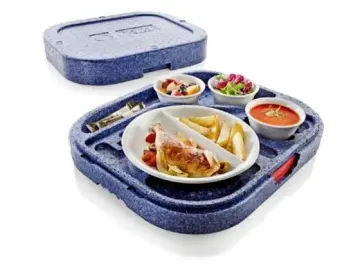 Set Dinner-Champion rund ( Thermo Lunchbox )