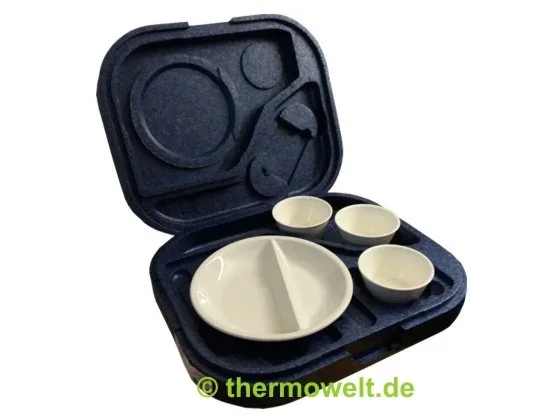 Set Dinner-Champion rund ( Thermo Lunchbox )