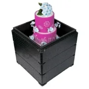 Thermobox-Set Hochzeitstorte 42 x 42 cm
