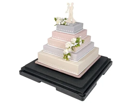 Thermobox-Set Hochzeitstorte XL, 52 x 52 cm