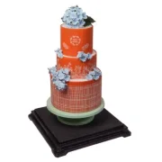 Thermobox-Set Hochzeitstorte 35 x 35 cm inkl. Kühlaufsatz und Kühlakku
