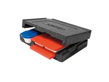 Dinnerbox +2 HOT Komplett-Set ( Thermo Lunchbox )