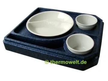 Dinnerbox +2 Komplettset ( Thermo Lunchbox )