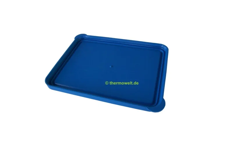 Silikondeckel für Porzellan-Menüteller rechteckig