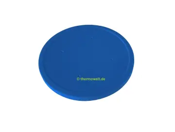 Silikondeckel für Porzellan-Menüteller rund