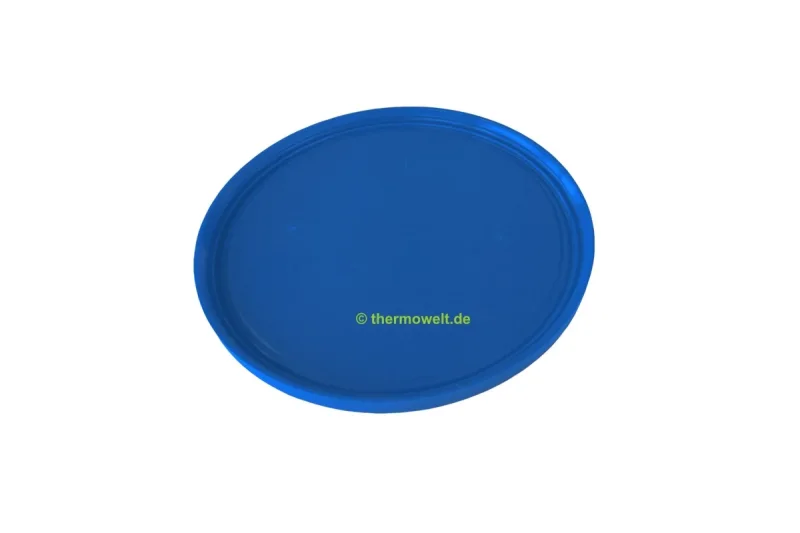 Silikondeckel für Porzellan-Menüteller rund