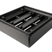 Thermobox-Set Hochzeitstorte XL, 52 x 52 cm inkl. Kühlaufsatz und Kühlakku