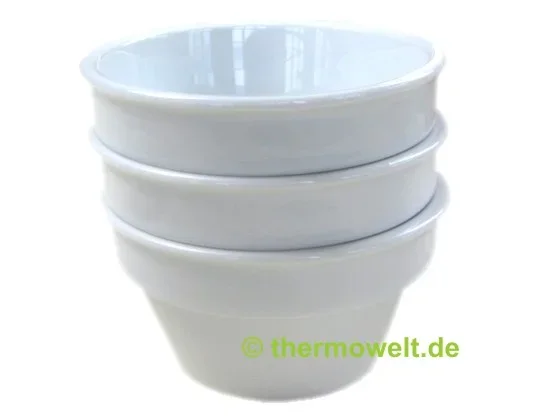 6 x Porzellan-Beilagenschale 115mm Ø