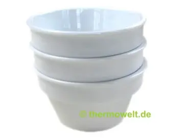 6 x Porzellan-Beilagenschale 115mm Ø